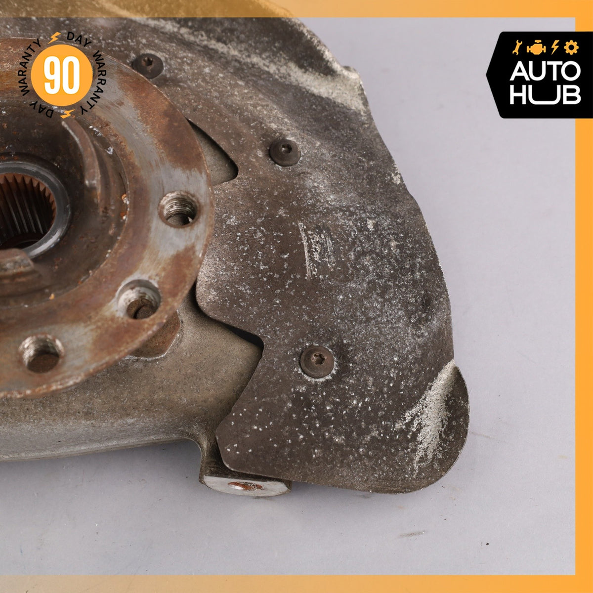 11-18 Porsche Cayenne 958 Turbo Front Left Side Knuckle Spindle OEM 92k - photo 3