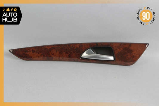 12-18 Mercedes W218 CLS400 CLS550 Rear Left Driver Side Door Trim Wood OEM - photo 1