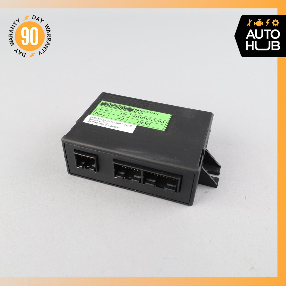 2002 Maserati M138 Coupe 4200 GT Digitek Communication Interface Module OEM 20k - photo 2