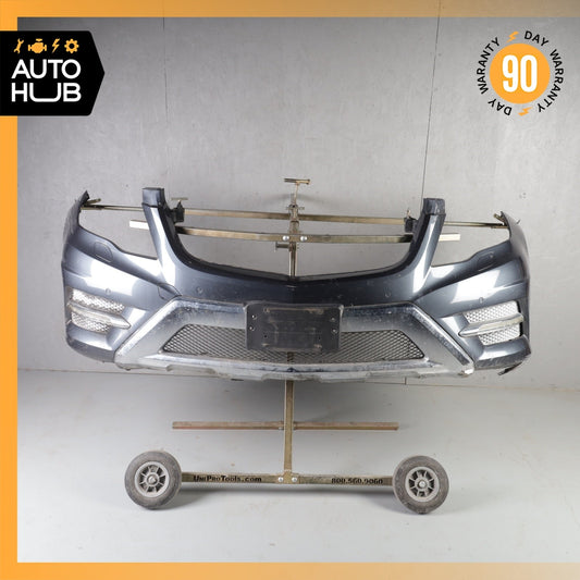 13-15 Mercedes X204 GLK250 GLK350 AMG Sport Front Bumper Cover Assembly Gray OEM - photo 1