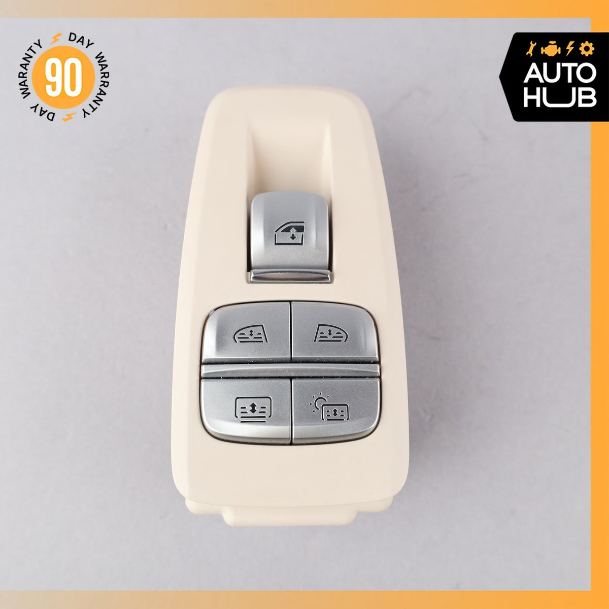 BMW G12 750Li Rear Left or Right Door Window Sunshade Control Panel Switch OEM - photo 6