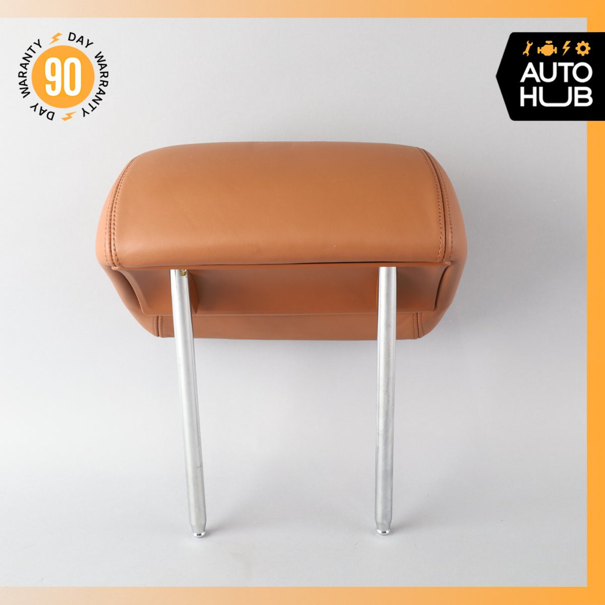 Bentley Continental Flying Spur Seat Headrest Rear Right or Left Side Brown OEM - photo 6