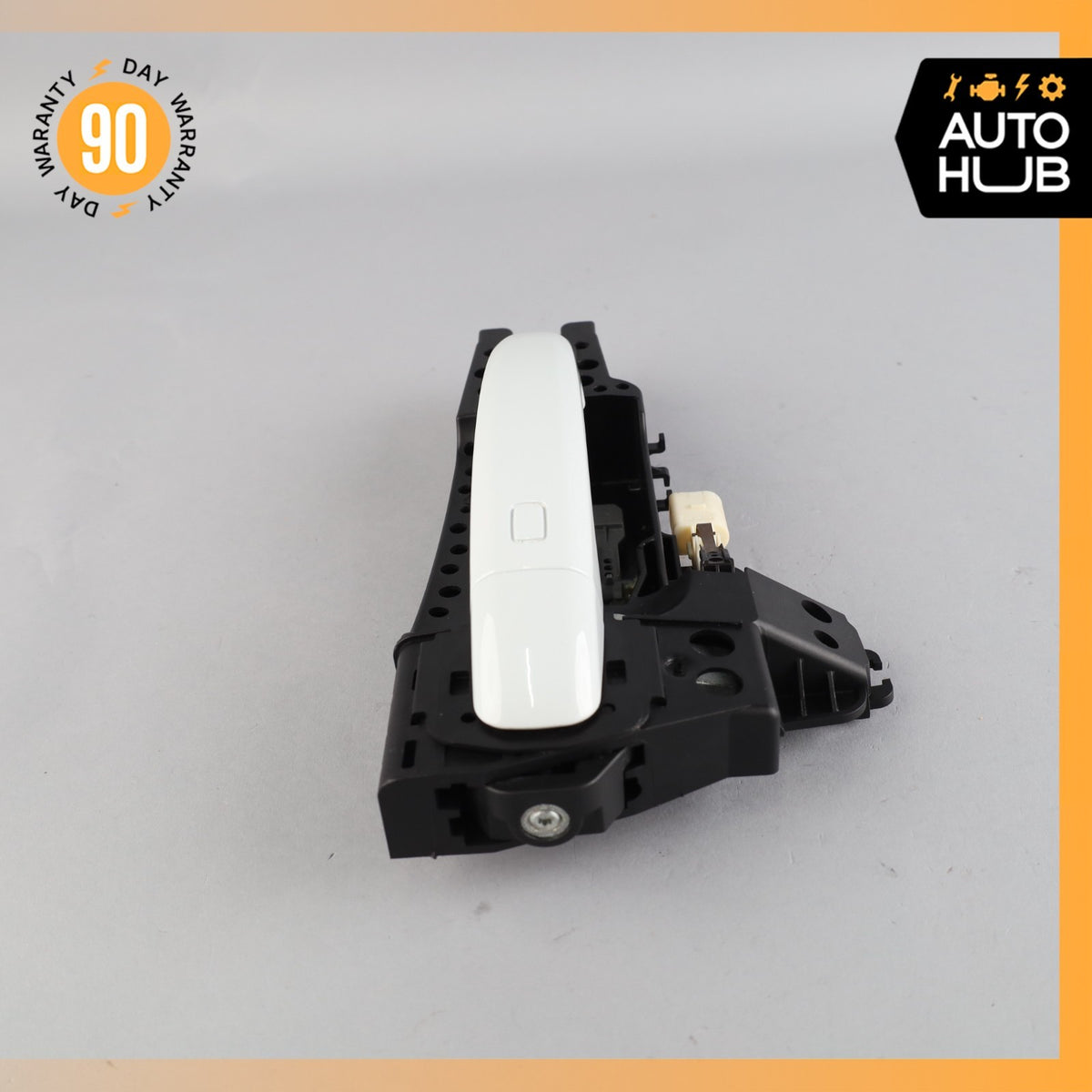 Audi S5 Right Passenger Exterior Door Handle w/ Keyless Go White 8T0837886B OEM - photo 8