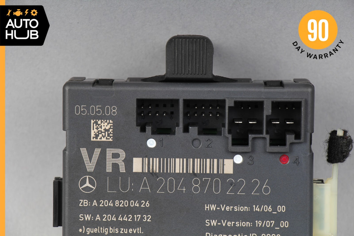08-18 Mercedes W204 C300 C250 E400 Front Right Side Door Control Module OEM - photo 3