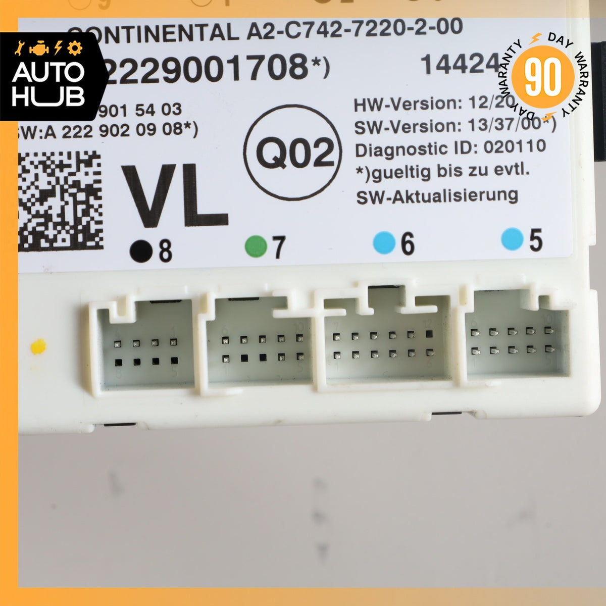 Mercedes W205 C300 Front Left Side Door Control Module OEM - photo 6