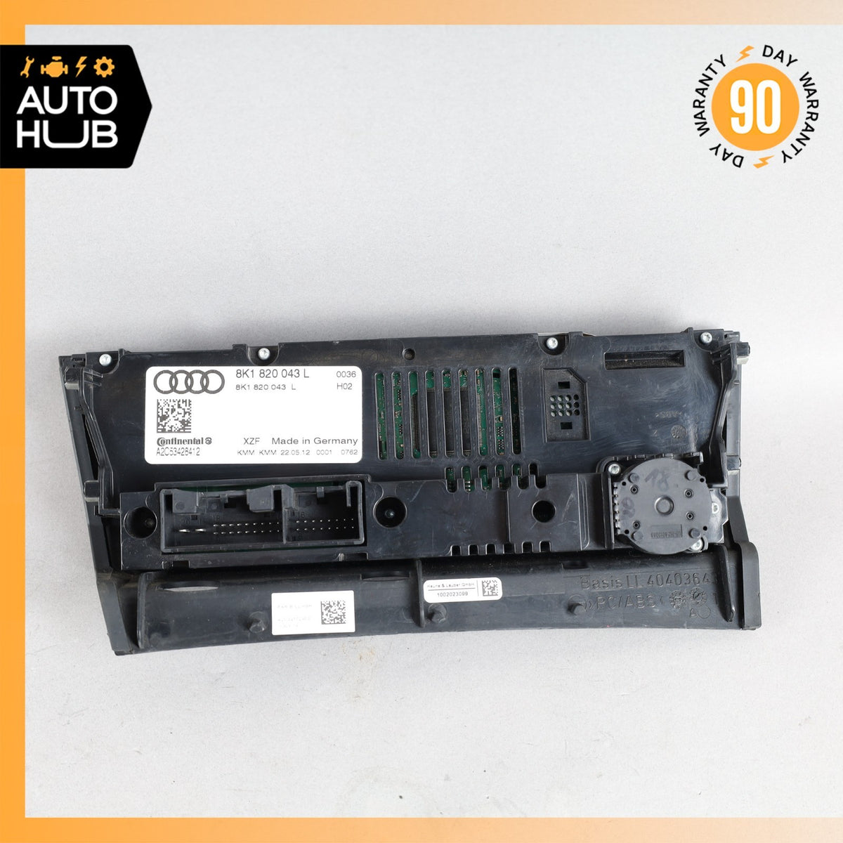 Audi B8 A4 Dash A/C AC Climate Control Heated Seat Panel Switch 8K1820043L OEM - photo 8