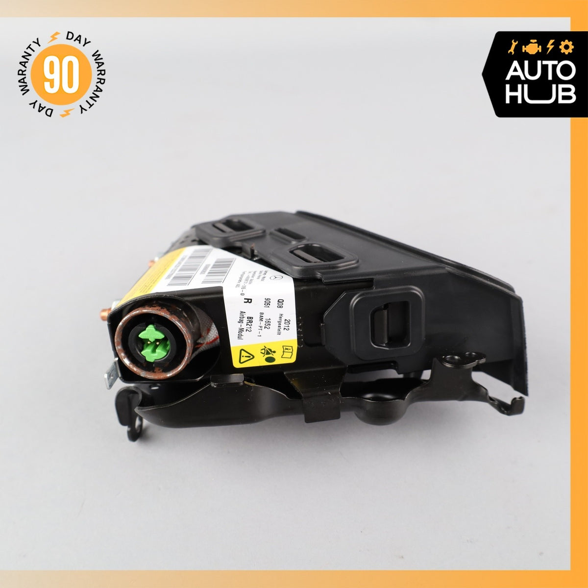 10-18 Mercedes W212 E350 E400 Seat Airbag Air Bag SRS Right Side Lower Black OEM - photo 8
