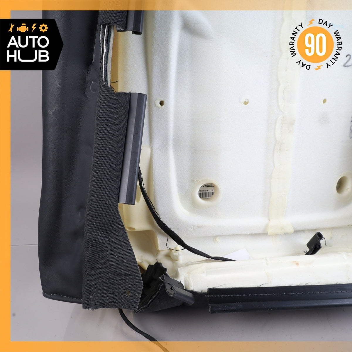 11-18 Porsche Cayenne 958 Front Left Driver Seat Upper Cushion Leather OEM - photo 18