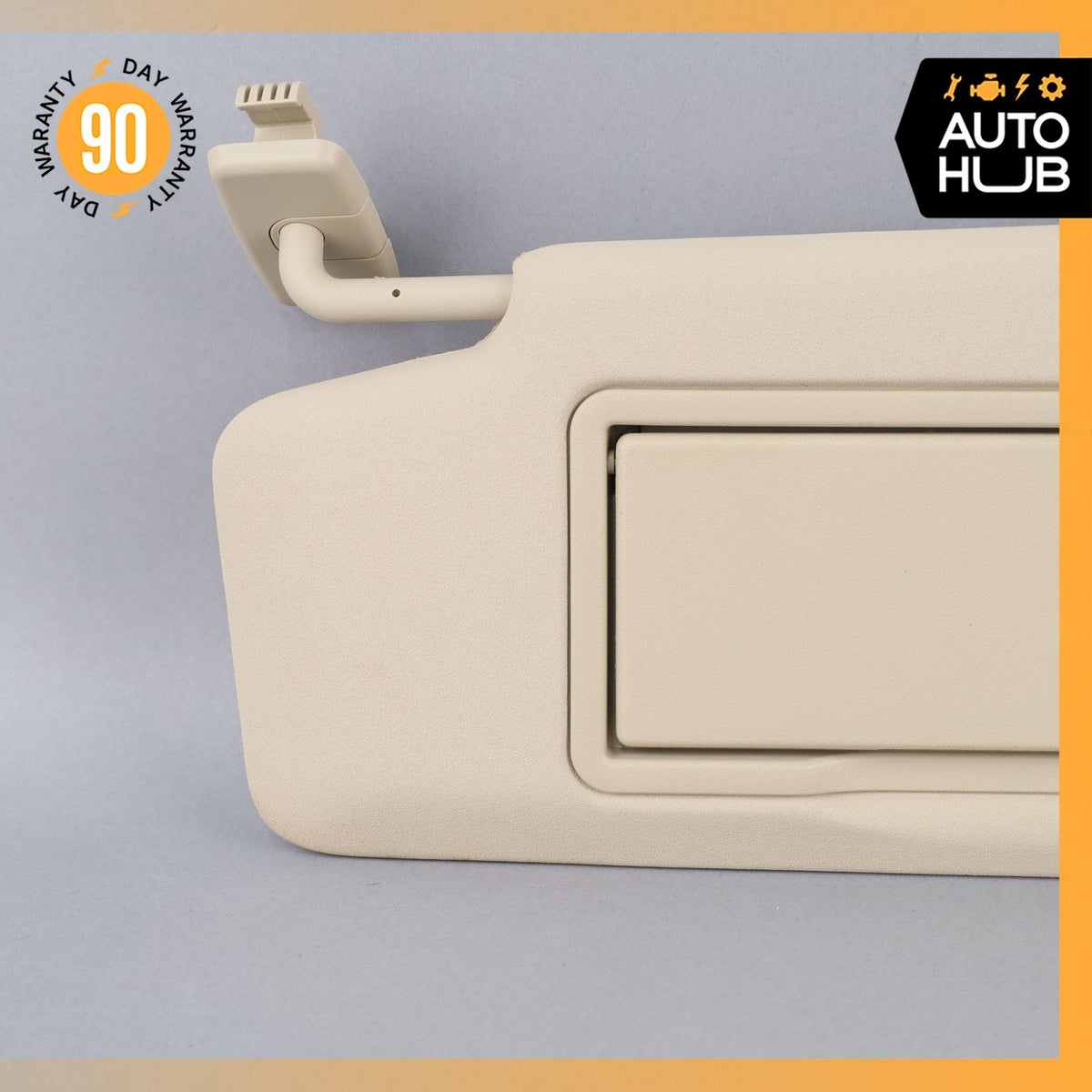 08-14 Mercedes W204 C250 C350 Left Driver Side Sunvisor Sun Visor Beige OEM - photo 7