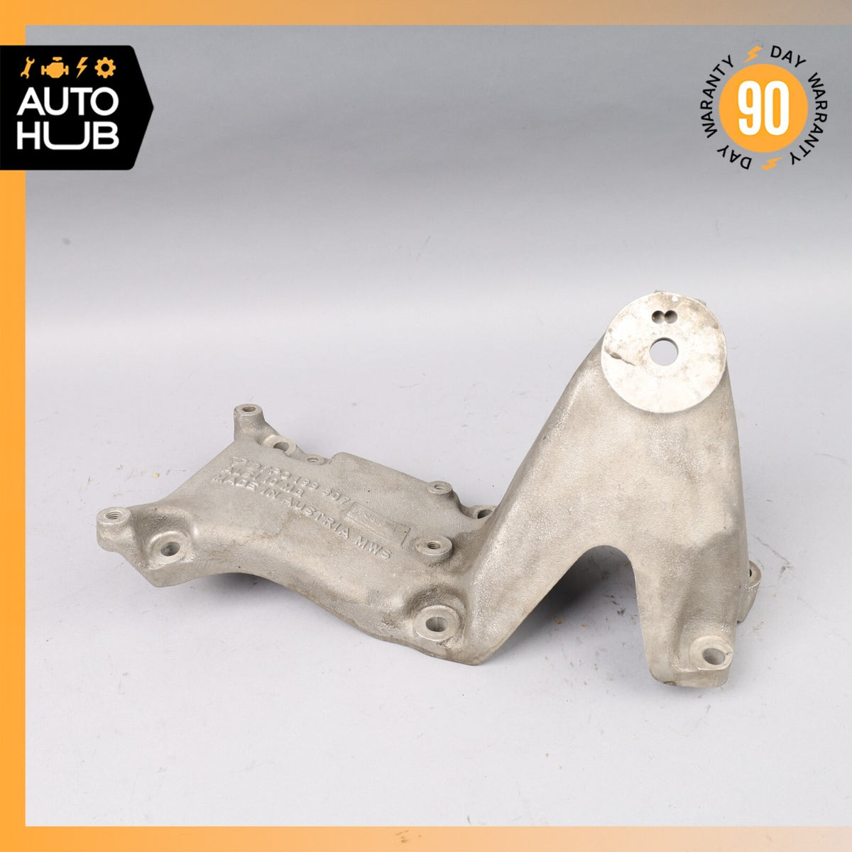 11-18 Porsche Cayenne 958 Hybrid S Engine Motor Left Side Mount Bracket OEM - photo 1
