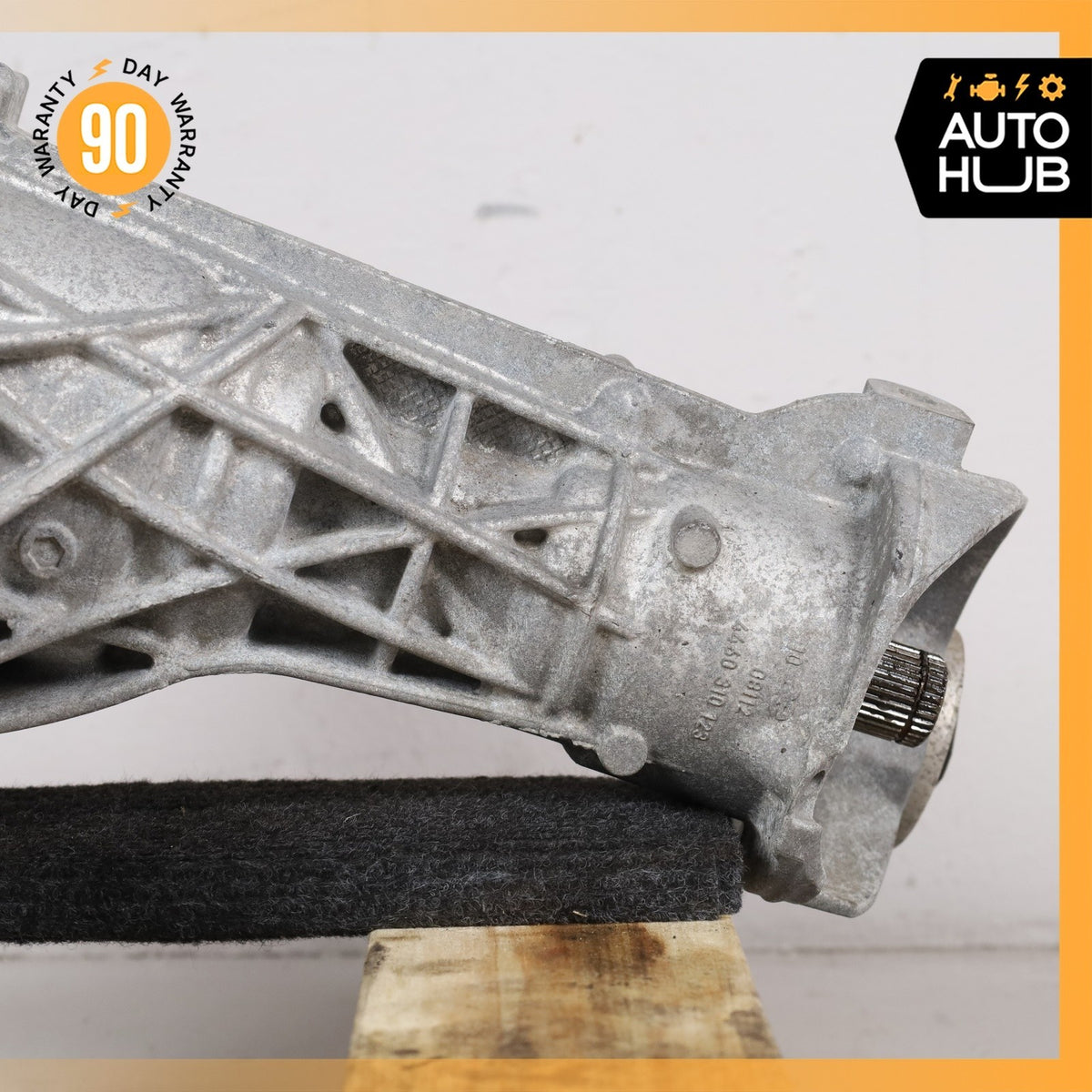 15-18 Porsche Cayenne 958 Turbo Front Differential Axle Carrier Diff OEM 92k - photo 18