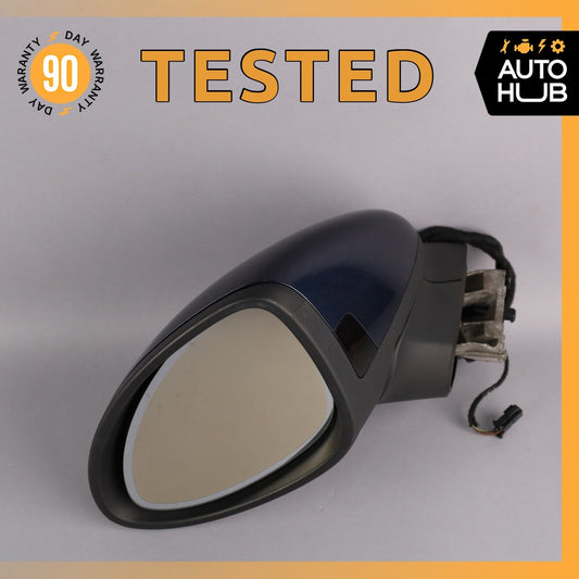 11-14 Porsche Cayenne 958 Turbo Left Side Rear View Door Mirror w/Blind Spot OEM - photo 1