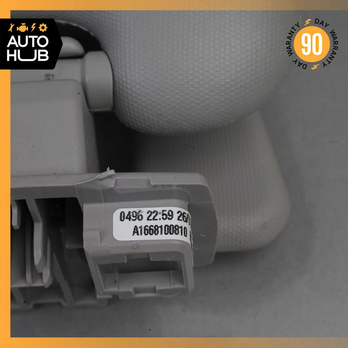 12-19 Mercedes X166 GL350 ML250 Sun Visor Sunvisor Left Driver Side Gray OEM - photo 10