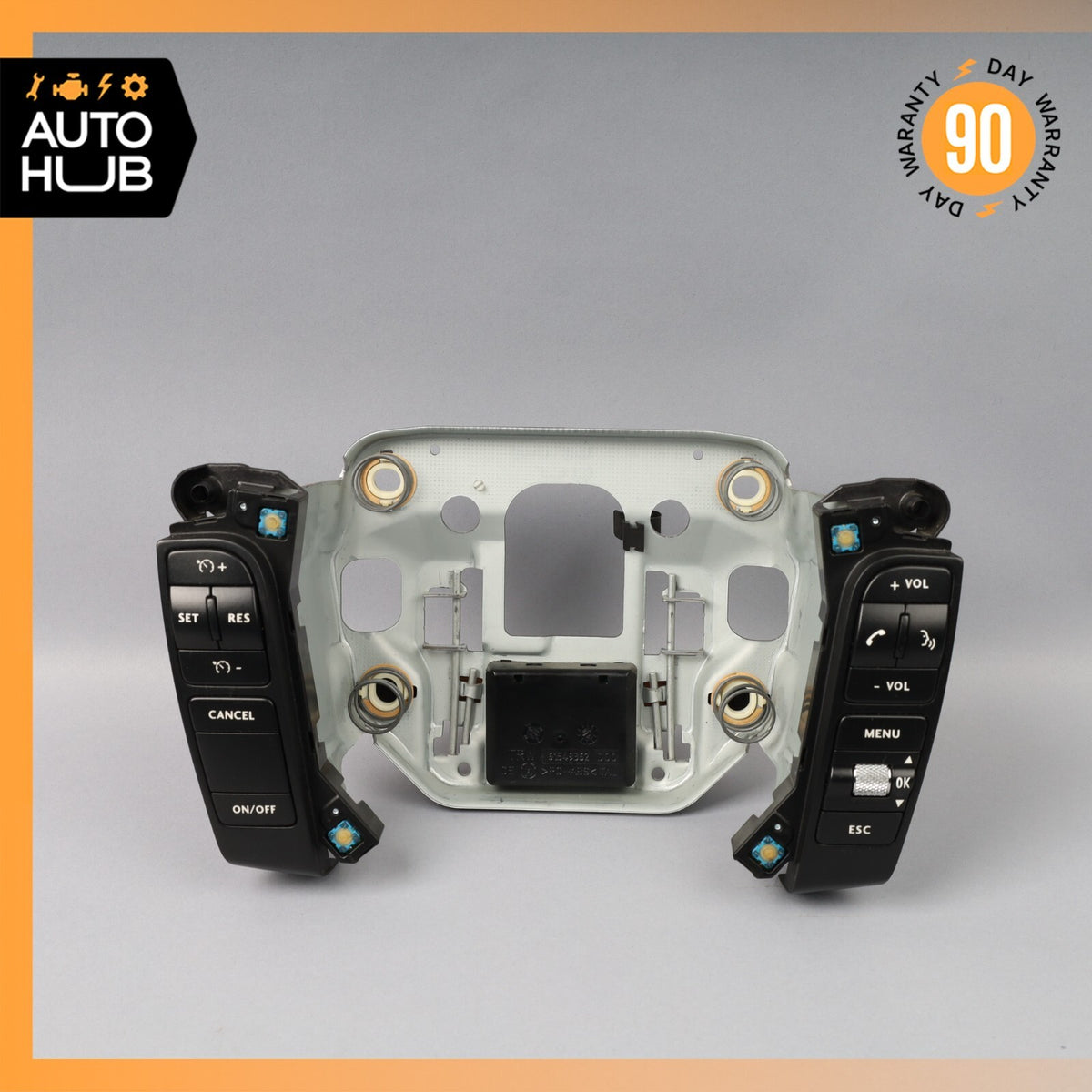 03-12 Bentley Continental GT GTC Steering Wheel Control Switch Buttons Set OEM - photo 1