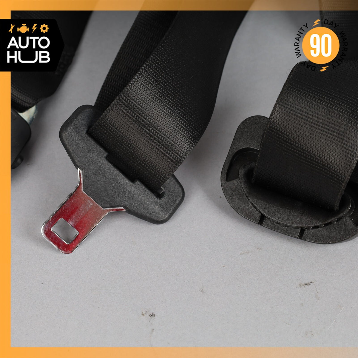 10-12 Land Rover Range Rover L322 Front Right Side Seat Belt Seatbelt OEM 88k - photo 6