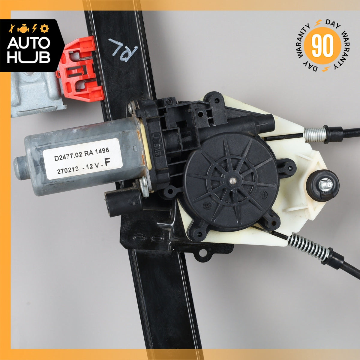 03-13 Maserati Quattroporte M139 Rear Left Side Window Regulator Motor OEM 84k - photo 3