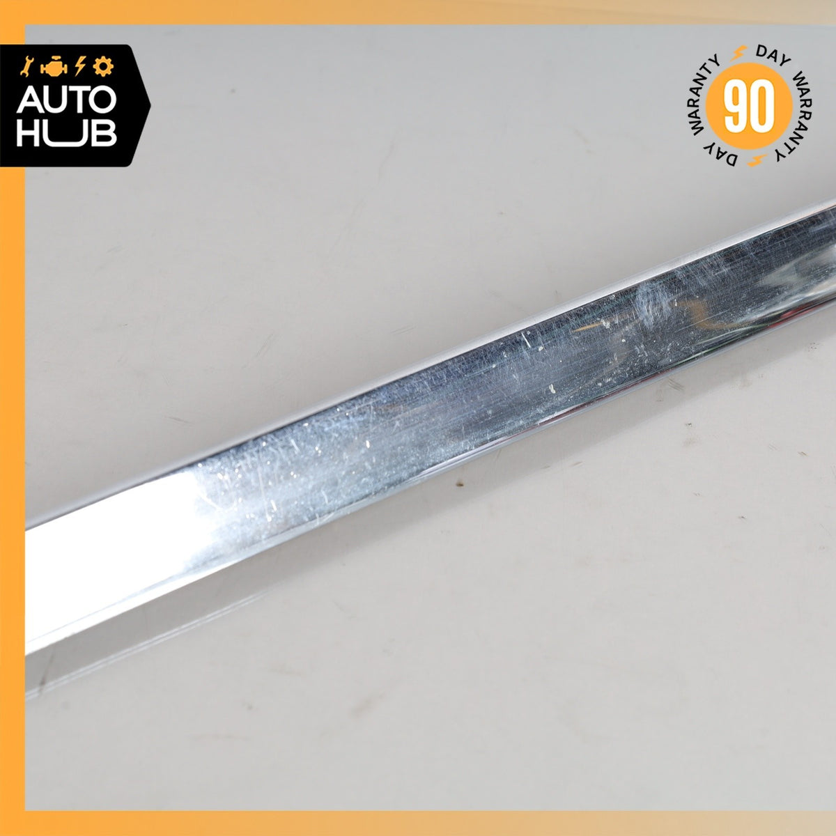 Rolls Royce Silver Spirit Spur Trunk Lid Lower Molding Chrome OEM - photo 3