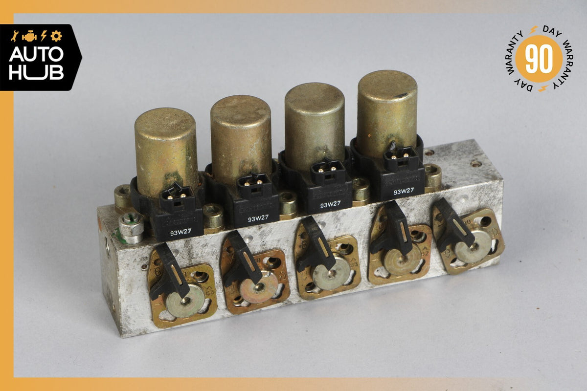 90-02 Mercedes R129 300SL SL500 Left Side Top Hydraulic Valve Block Solenoid OEM - photo 1