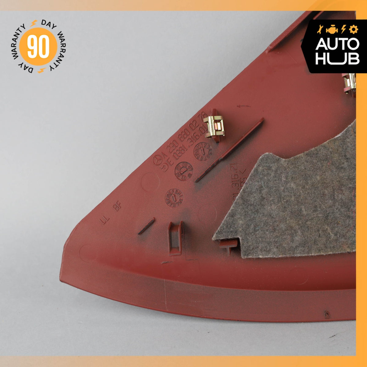 Mercedes R230 SL550 SL55 AMG Right Side Dashboard Dash Trim Panel Cover OEM - photo 6