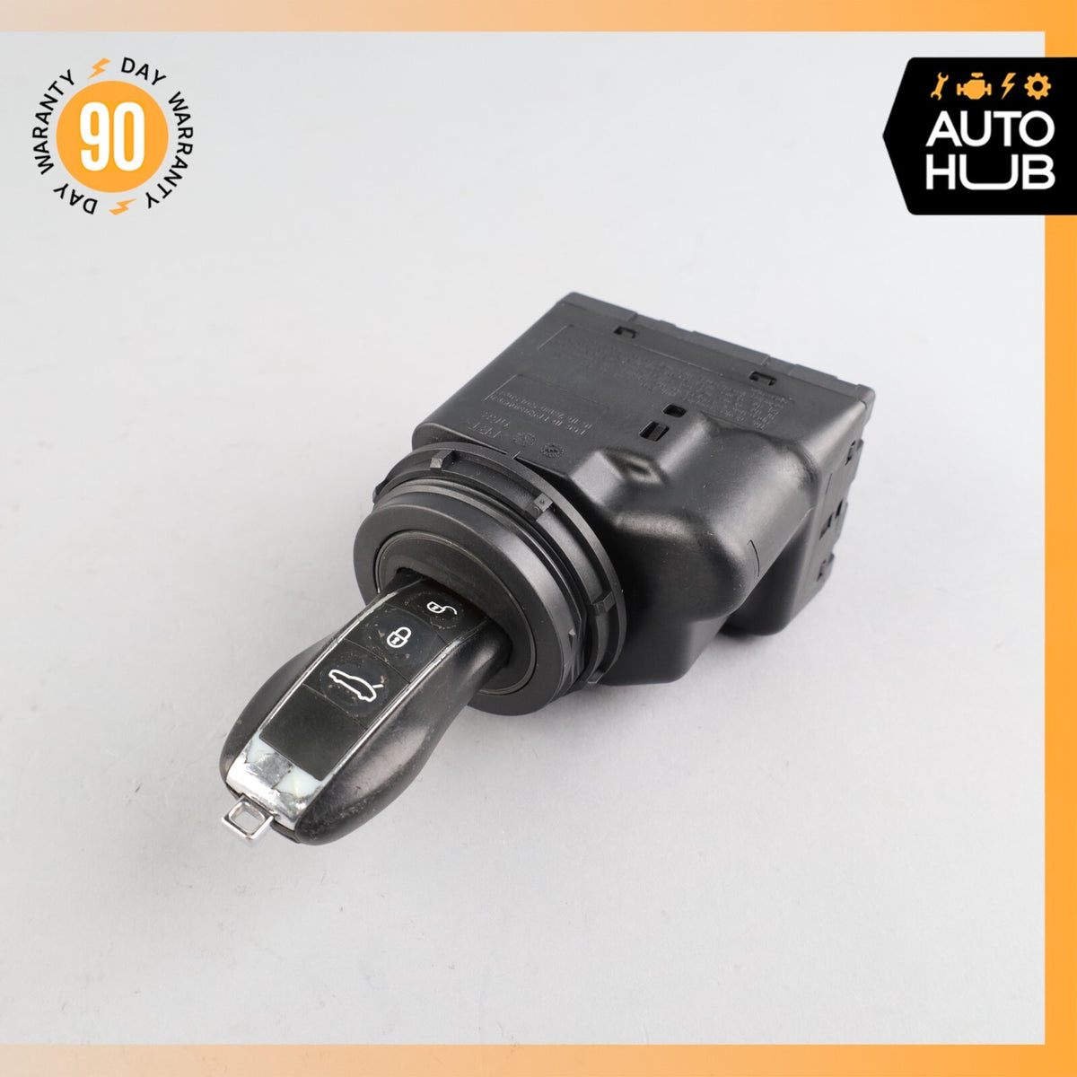 2015 Porsche Panamera 4 970 Start Ignition Switch Module w/ Key OEM - photo 2