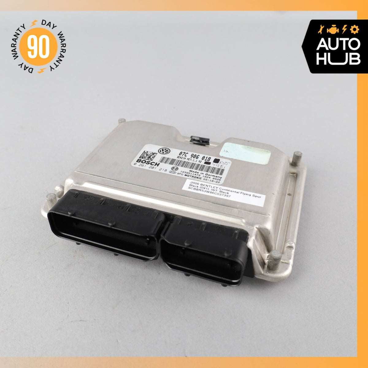 2006 Bentley Continental Flying Spur 6.0L W12 Engine Control Module ECU OEM 67k - photo 2