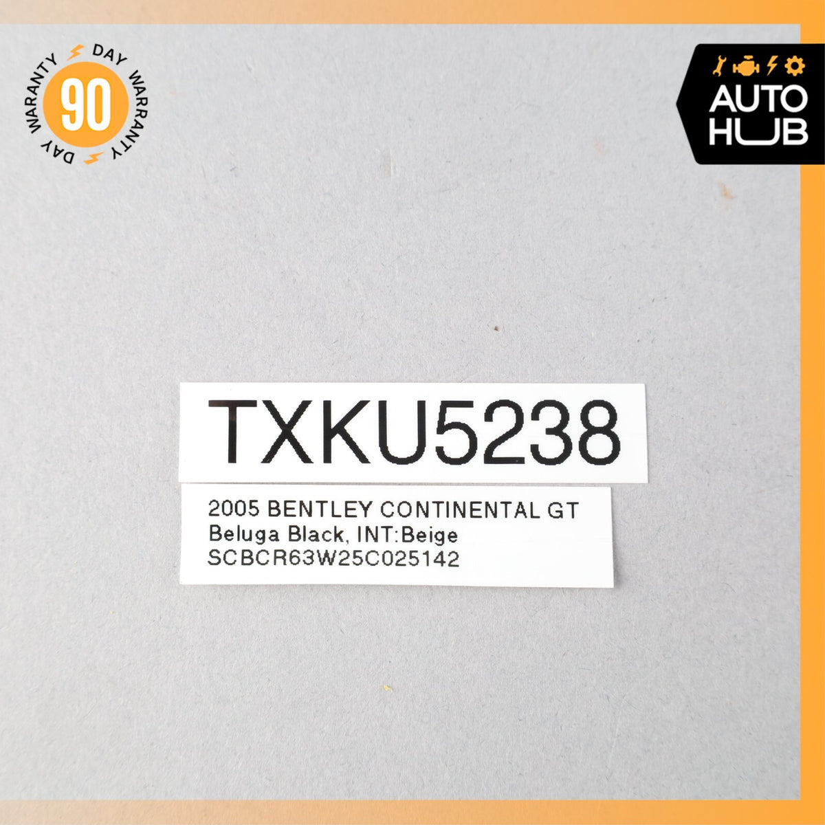 03-10 Bentley Continental GT GTC Negative Battery Cable Harness OEM 81k - photo 10