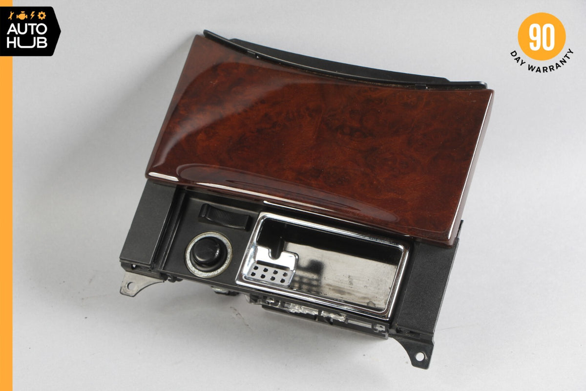 07-14 Mercedes W216 CL550 CL63 AMG Center Console Ash Tray Ashtray Trim Wood OEM - photo 7