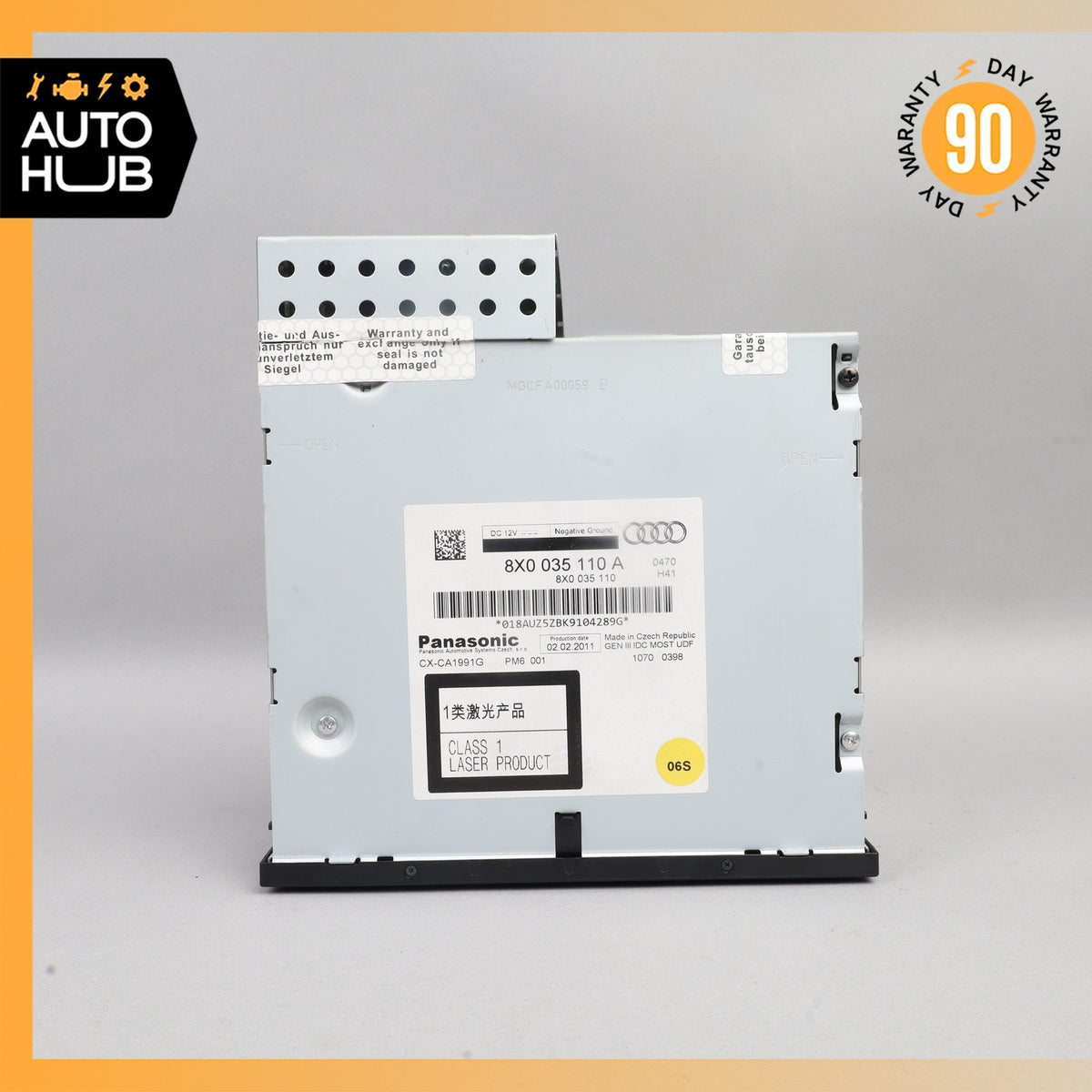Audi 4G8 A7 S7 Audio Radio CD DVD Disc Changer Player 8X0035110A OEM - photo 10
