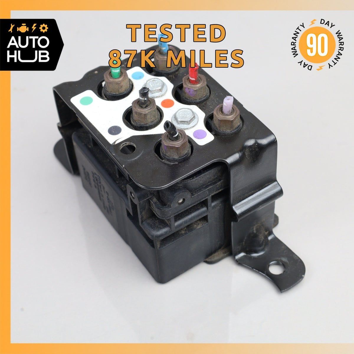 03-18 Bentley Continental GT GTC Speed Air Suspension Valve Block Unit OEM 87k - photo 1