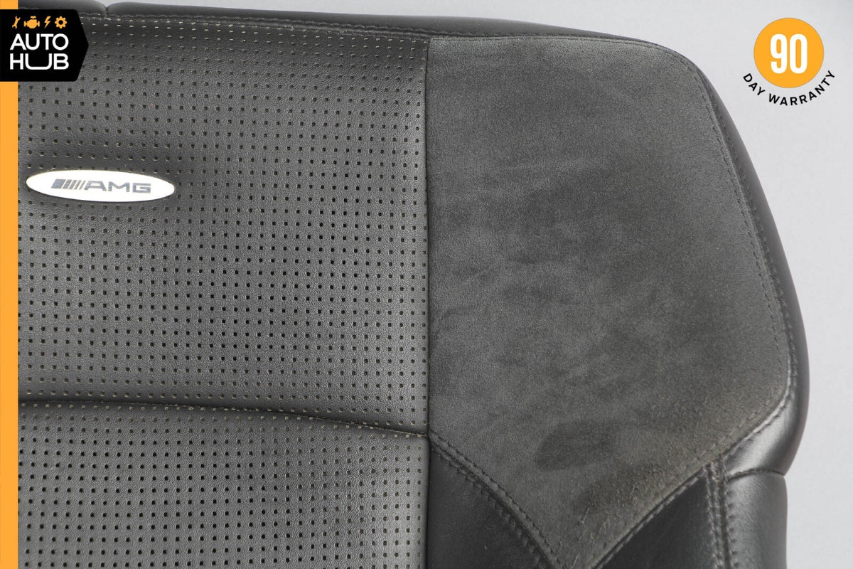 07-09 Mercedes W211 E63 AMG Front Left or Right Top Upper Seat Cushion Black OEM - photo 7