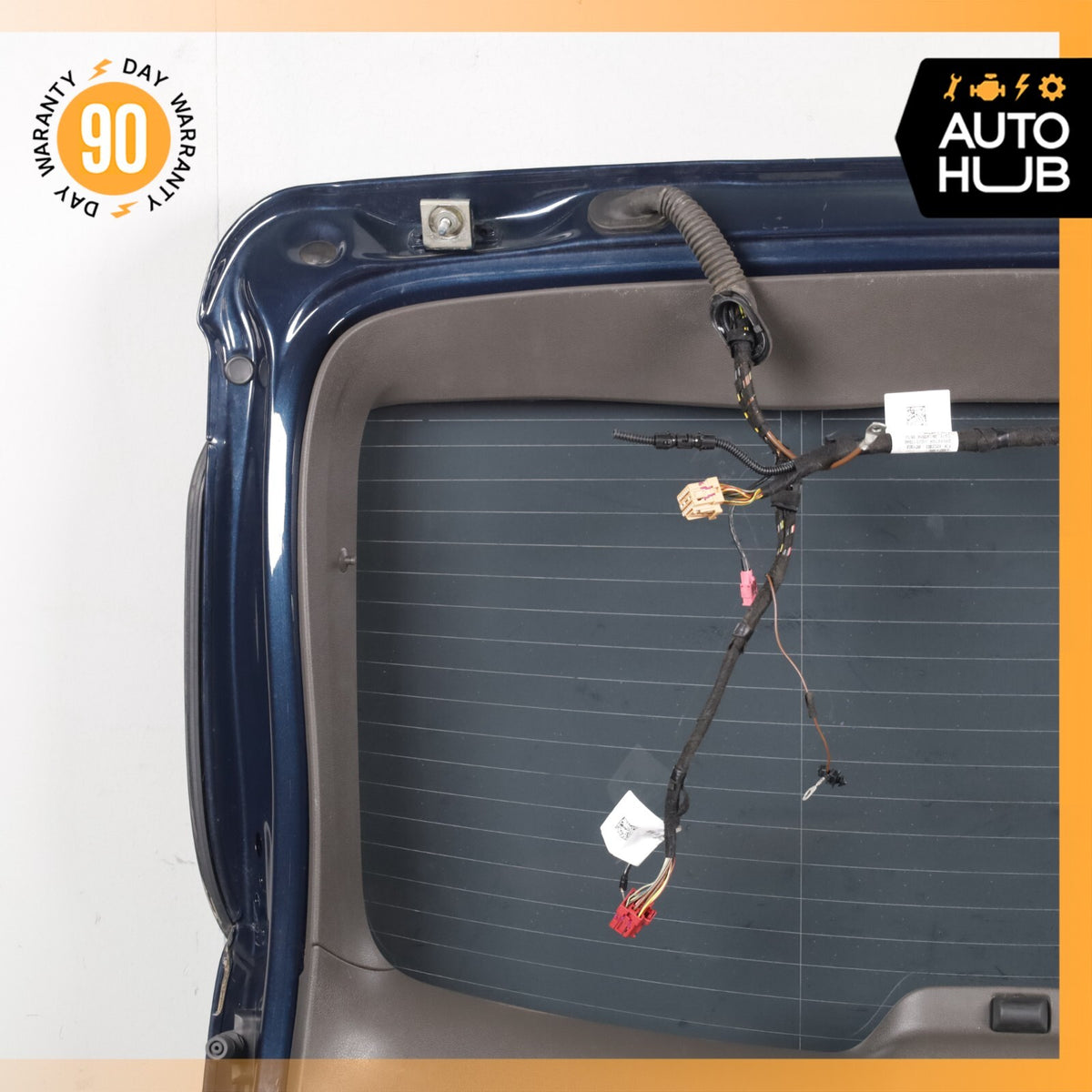 15-18 Porsche Macan S 95B Trunk Lid Liftgate Tailgate Hatch Shell Blue OEM - photo 12