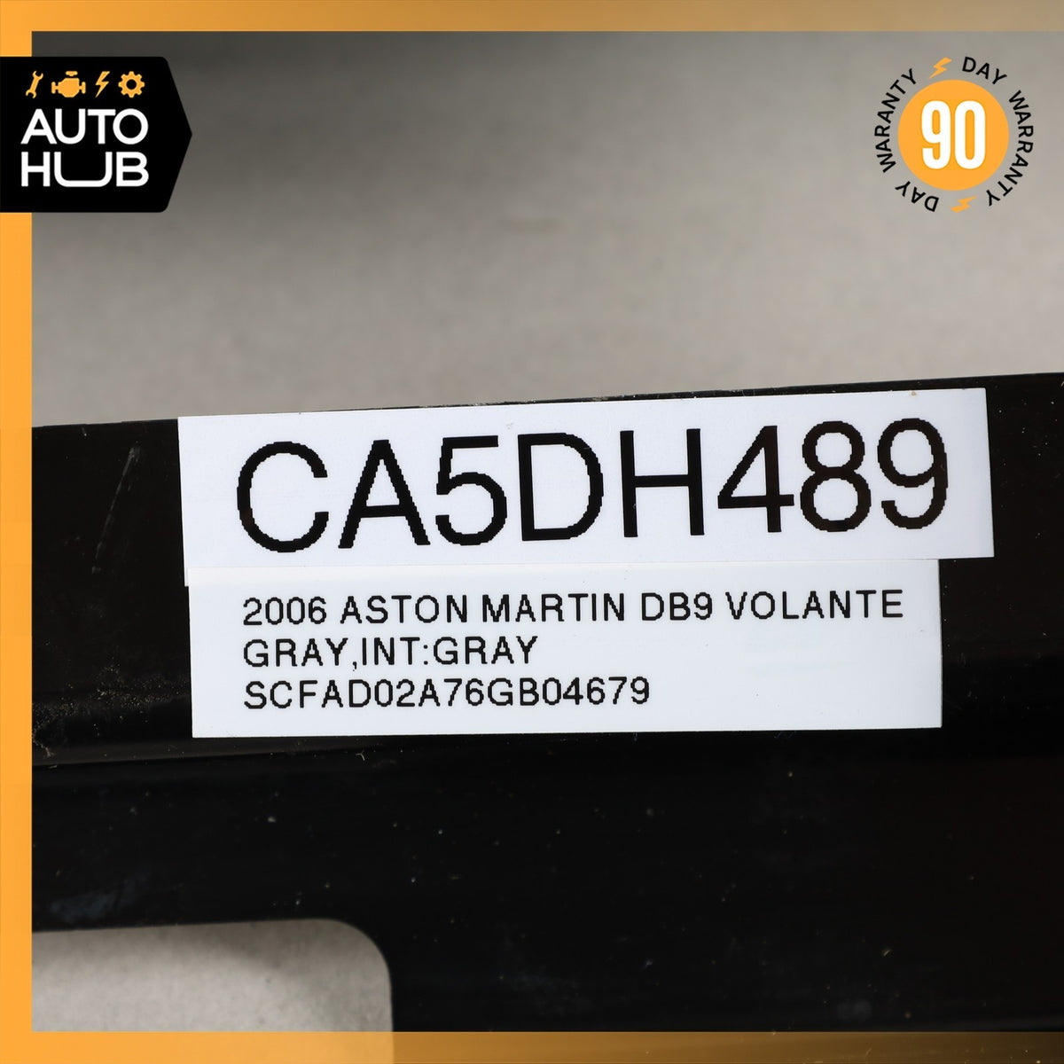 Aston Martin DB9 Engine Computer Module ECU Bracket Right 4G4312B695AF OEM - photo 11