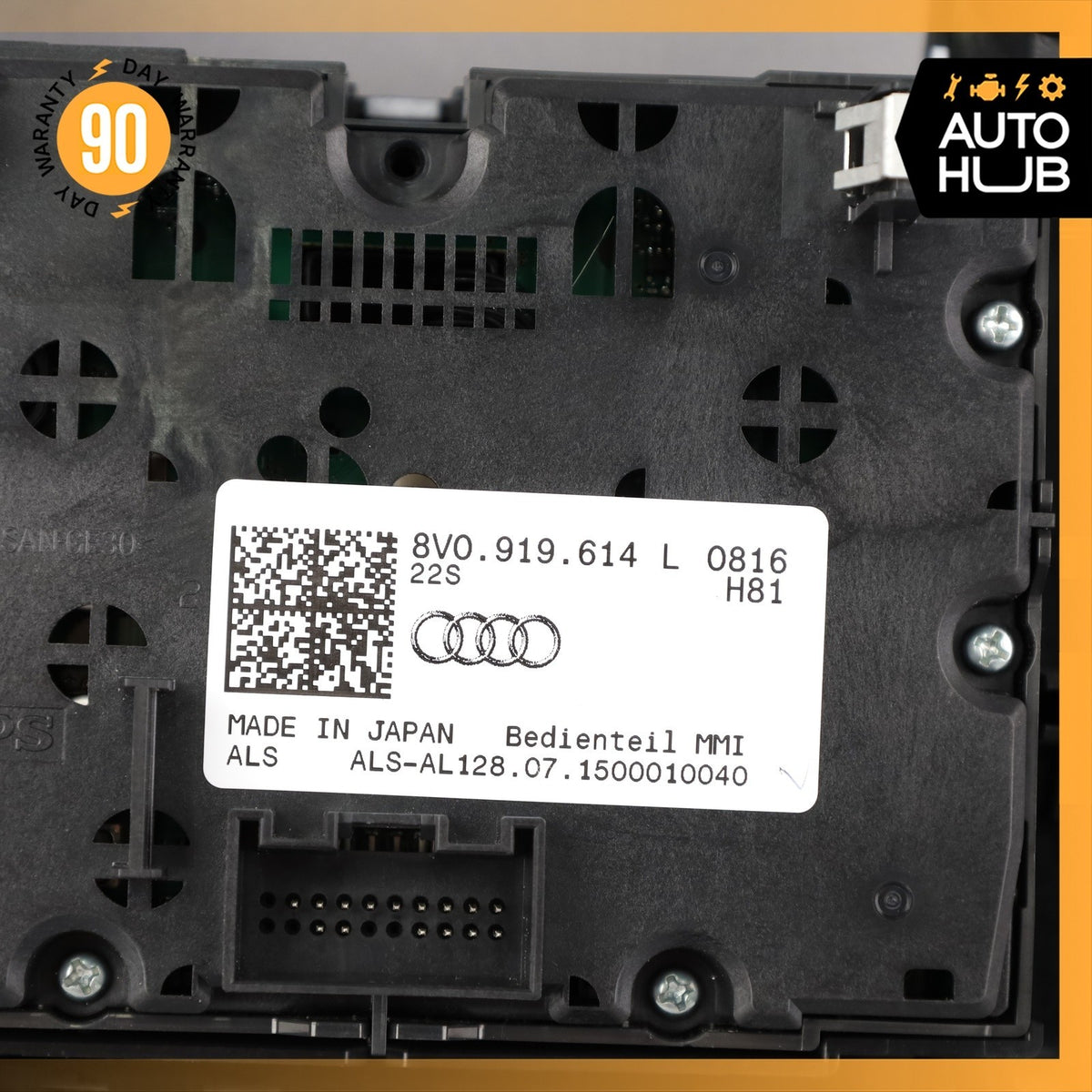 15-16 Audi 8V A3 E-Tron S3 Center Console Radio Navigation Control Module OEM - photo 14