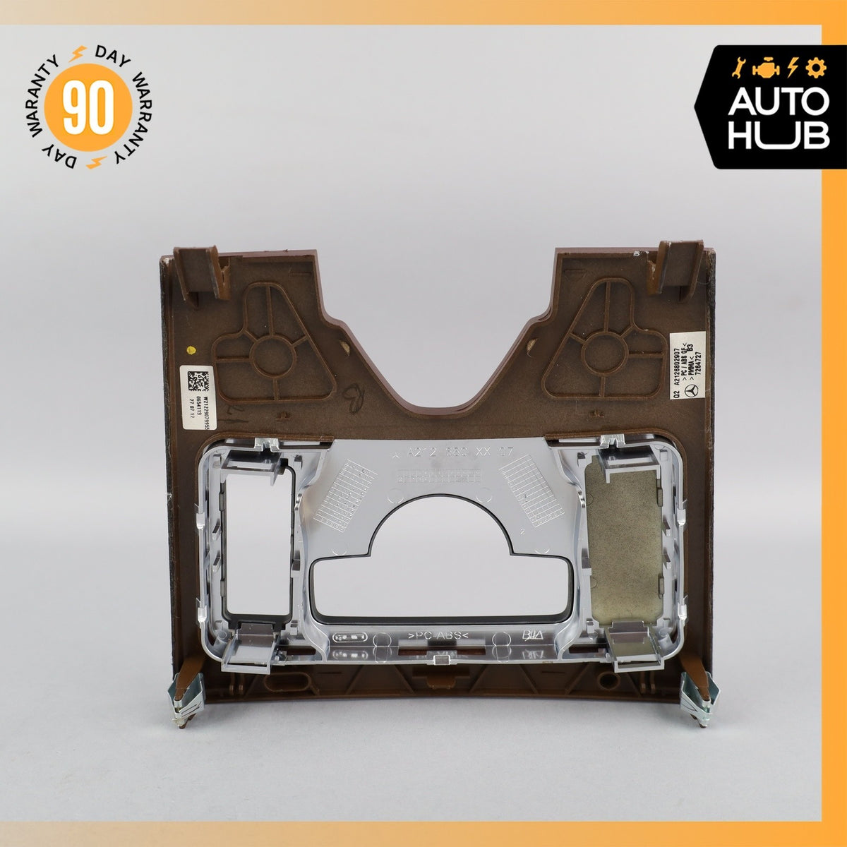 10-13 Mercedes W212 E350 E400 E550 Center Console Switch Trim Bezel Wood OEM - photo 9