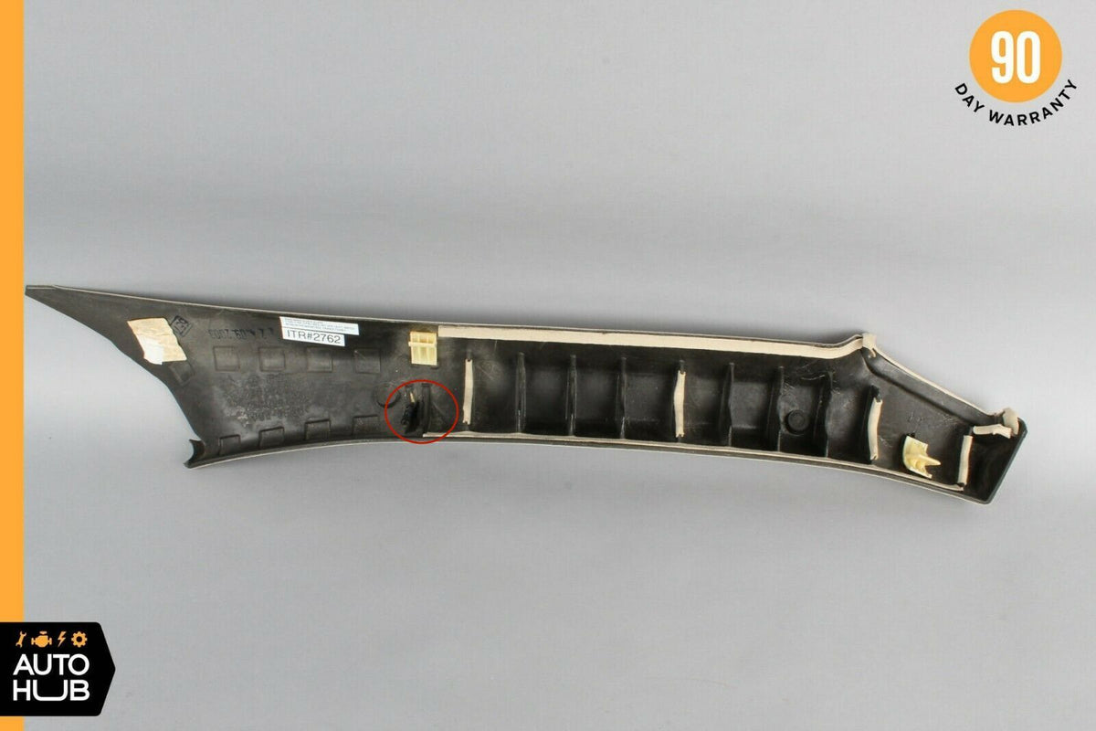 03-06 Mercedes R230 SL500 SL55 Front Left Side Interior Trim Panel A Pillar OEM - photo 3