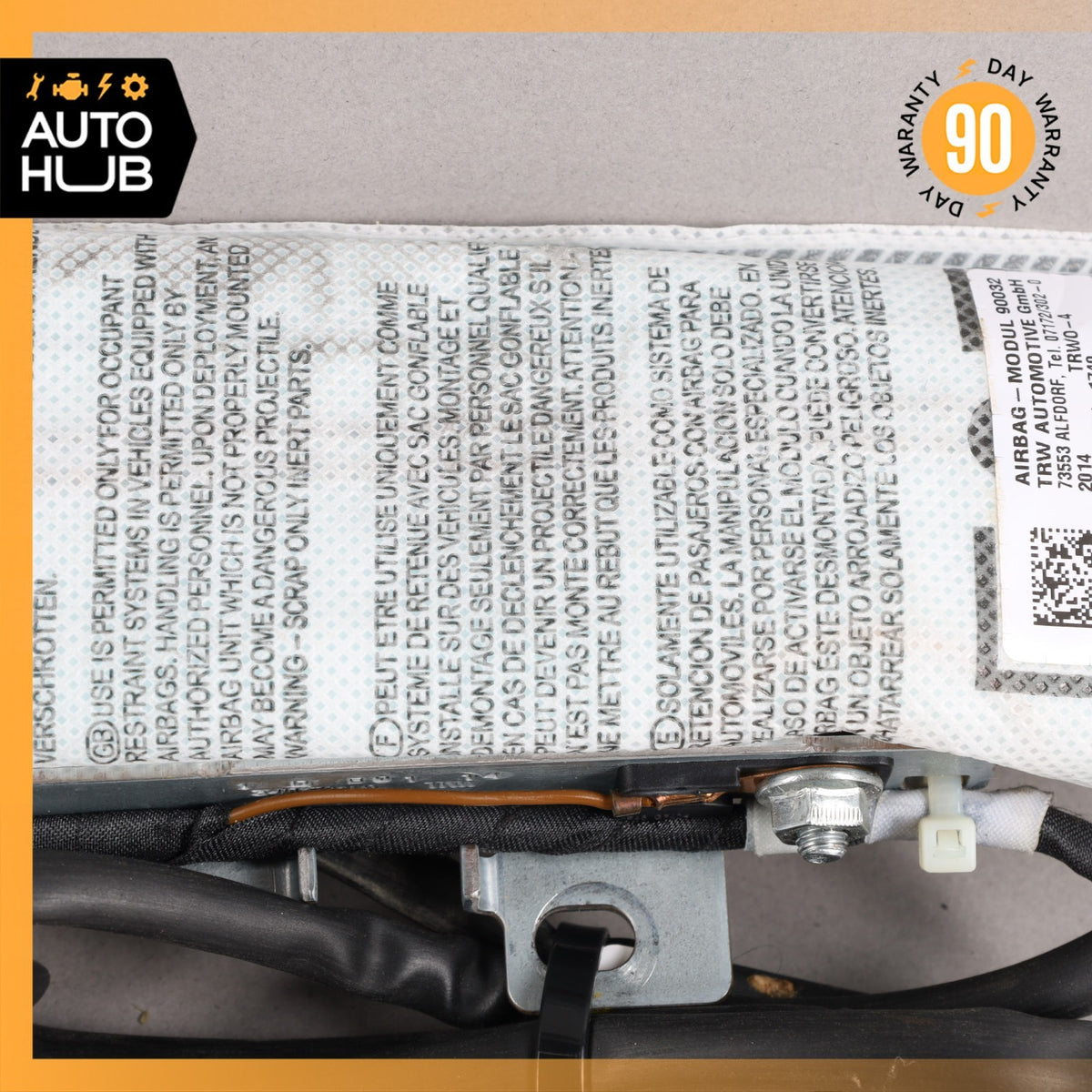 14-20 Bentley Flying Spur Seat Airbag Air Bag SRS Rear Right 4H0880442B OEM 40k - photo 4
