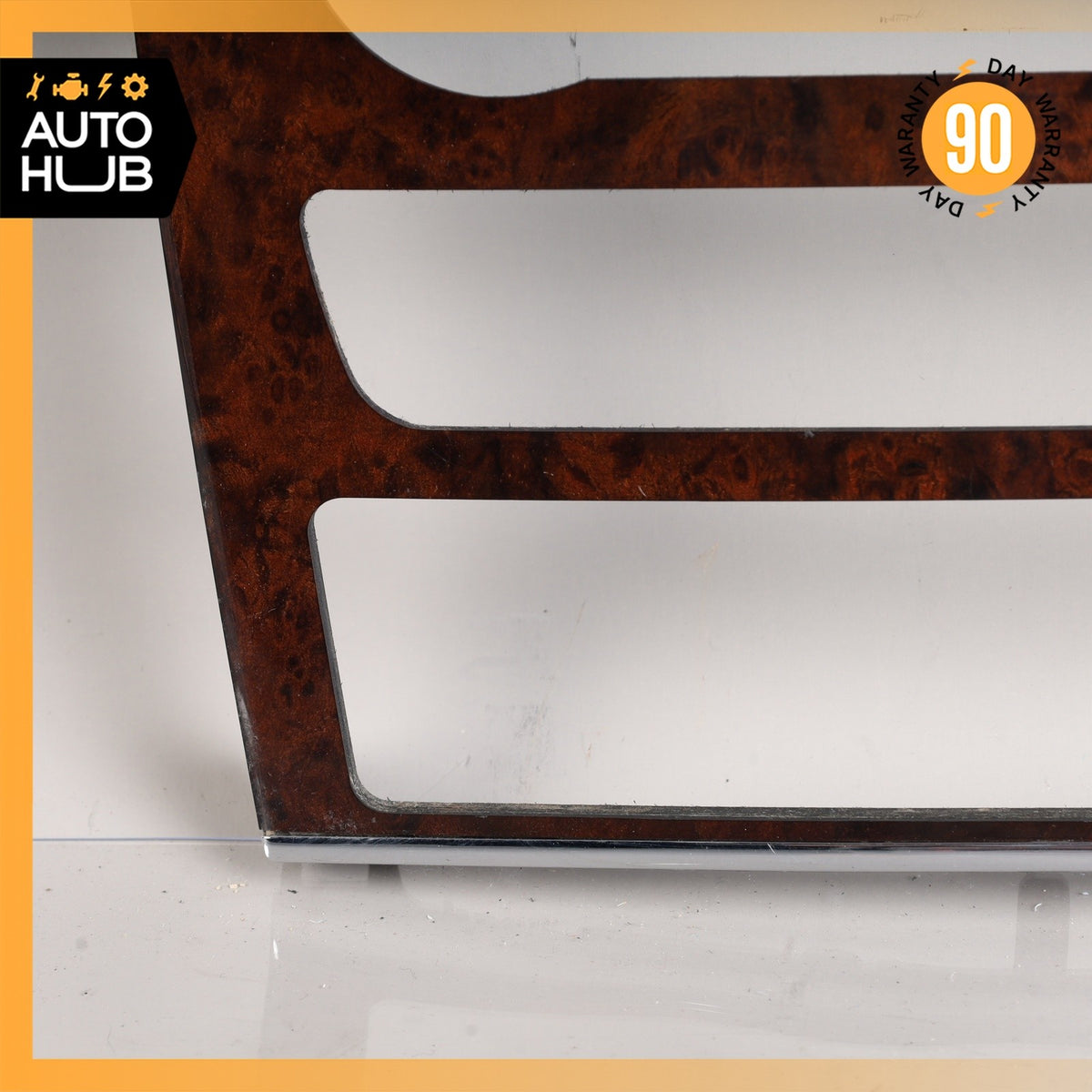 06-12 Mercedes W164 ML550 GL550 ML500 Center Console Control Trim Bezel Wood OEM - photo 5