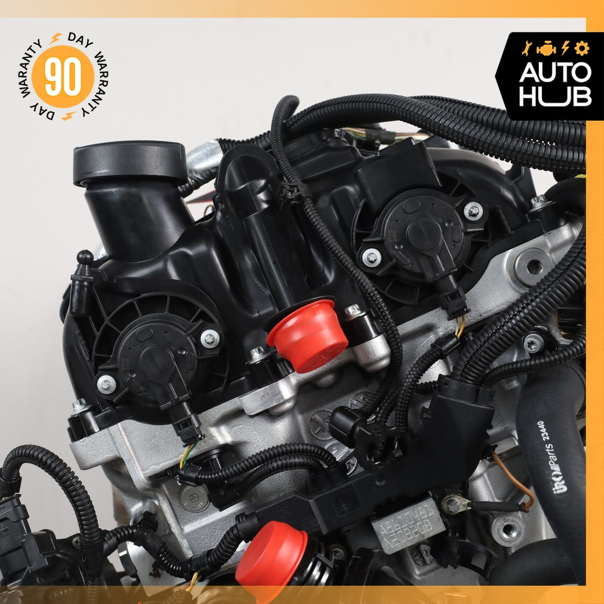 12-18 BMW F30 320i RWD 2.0L N20B20U0 Engine Motor Assembly w/ Turbo OEM 75k - photo 16