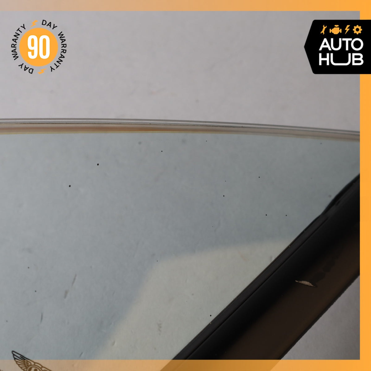 03-17 Bentley Continental GT Front Left Side Door Vent Window Glass OEM - photo 5