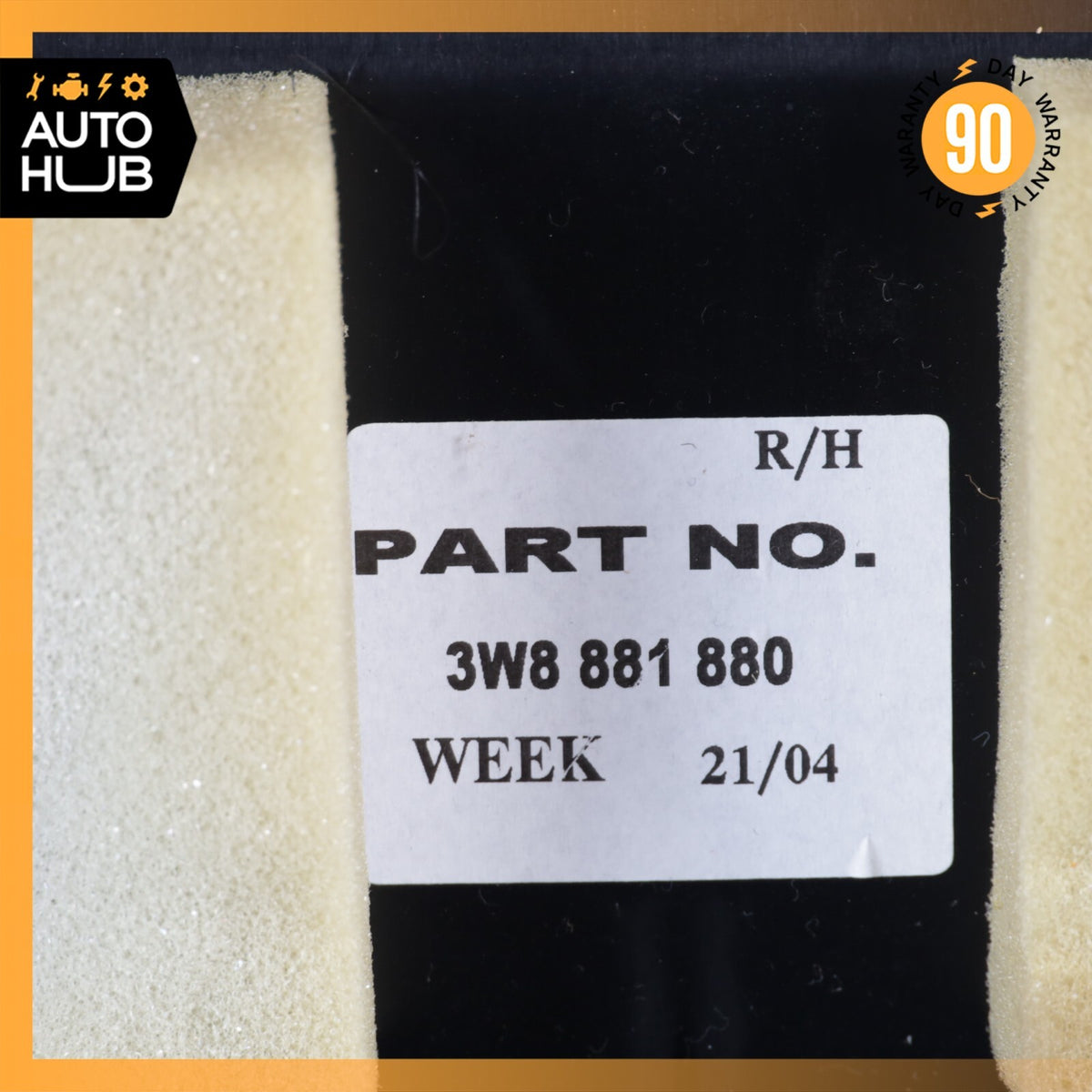03-06 Bentley Continental GT Front Right Side Seat Upper Back Cushion OEM 36k - photo 22