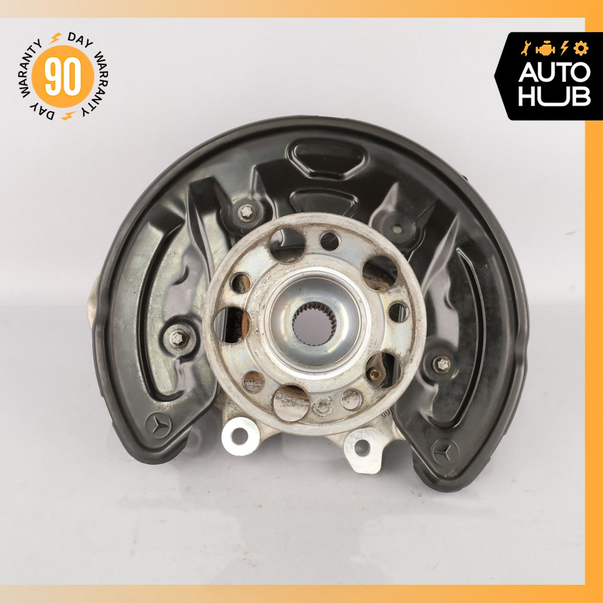 17-20 Mercedes W213 E300 E350 Rear Left Side Spindle Knuckle Hub OEM - photo 3
