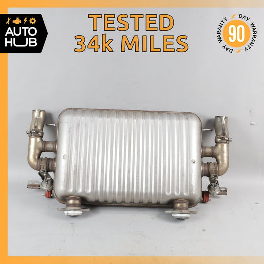 05-16 Aston Martin DB9 DBS 6.0L Dual Exhaust Muffler Assembly 4G435230FB OEM 34k - photo 1
