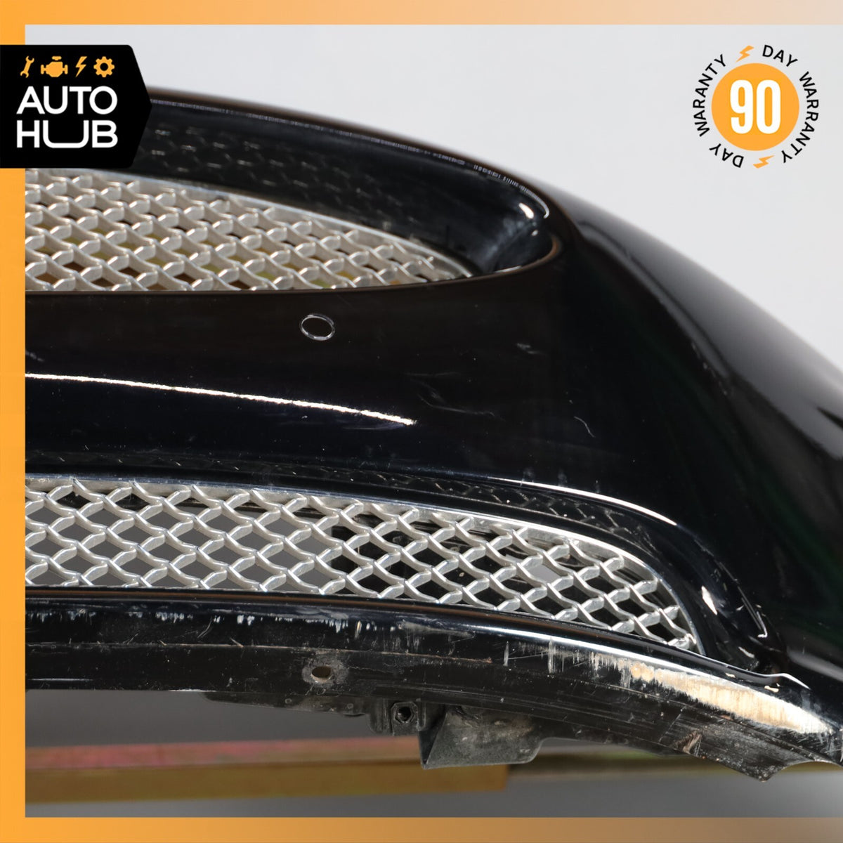 10-11 Jaguar X150 XK XKR Front Bumper Cover Assembly Black OEM - photo 17