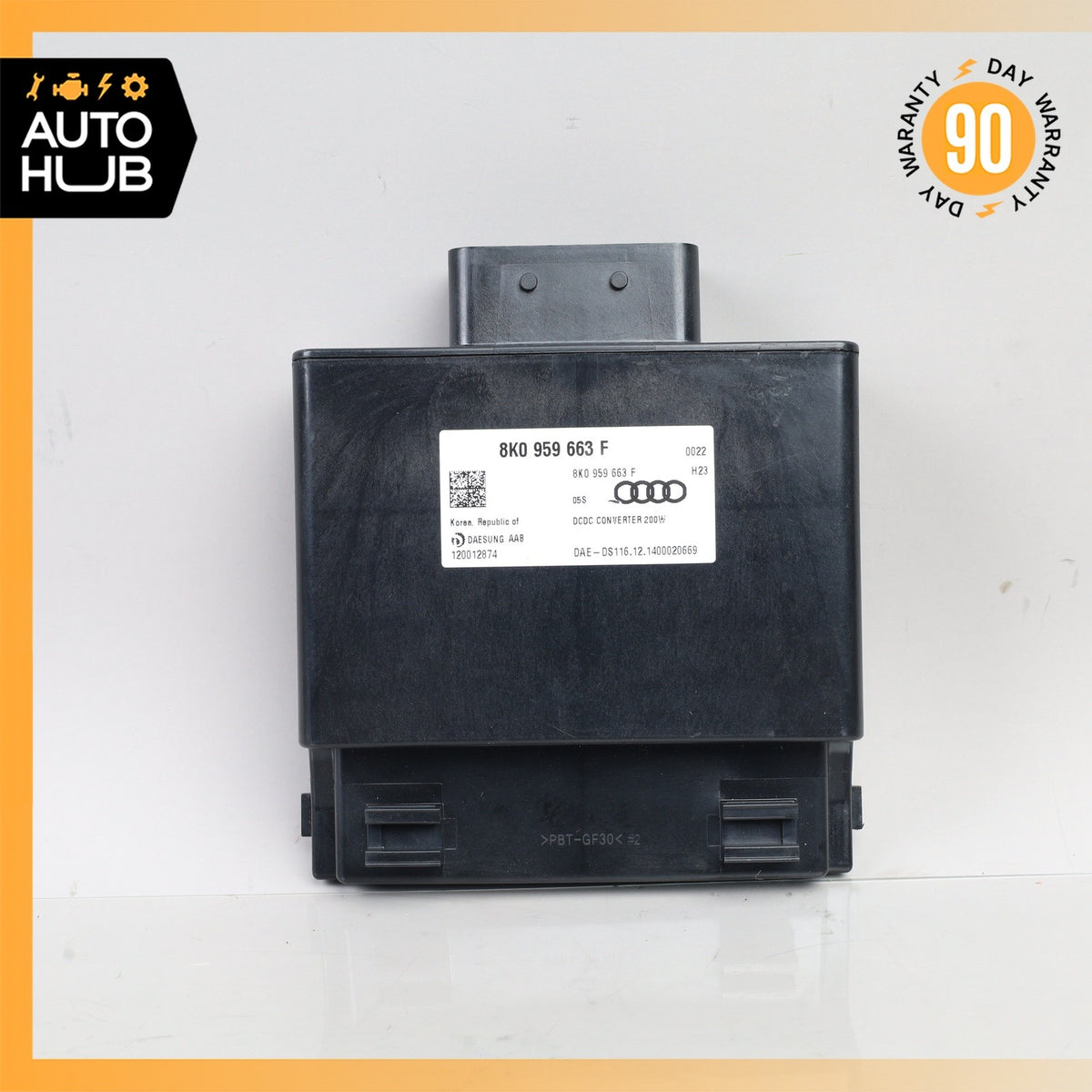 Audi C7 S6 A6 Battery Voltage Stabilizer Control Module 8K0959663F OEM - photo 7