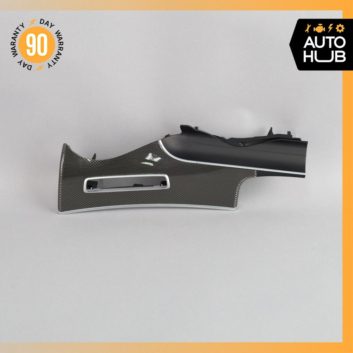 Mercedes W213 E43 AMG Left Driver Side Dashboard Dash Trim 2136806601 OEM - photo 2