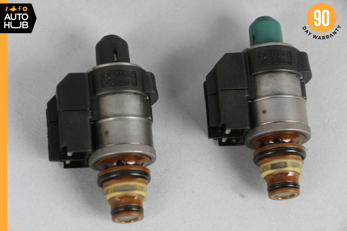 Mercedes R350 CL550 722.9 Transmission Solenoid Valve Blue & Black Caps Set of 8 - photo 10