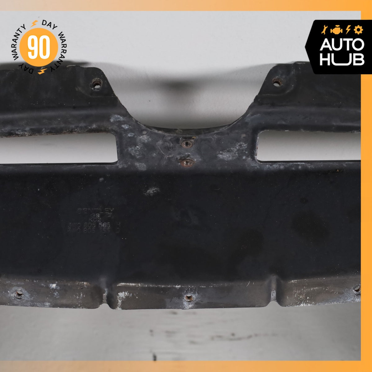 11-12 Bentley Continental Flying Spur GTC Front Radiator Support Bar Frame OEM - photo 9