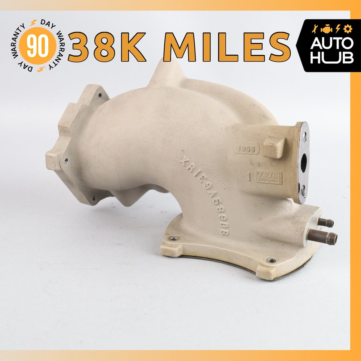 00-04 Aston Martin DB7 Vantage 5.9L Left Engine Throttle Body Adapter OEM 38k - photo 1
