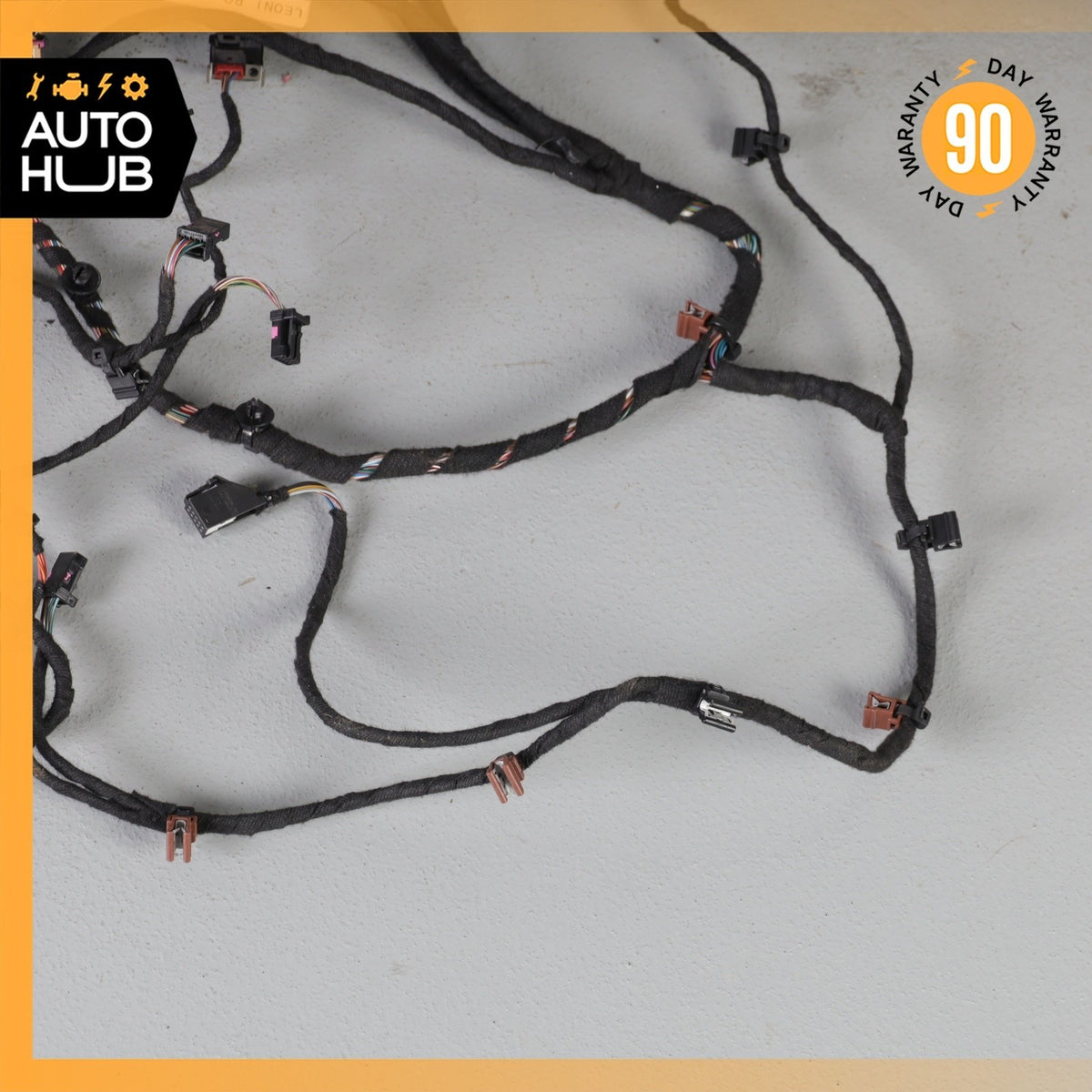 04-07 Bentley Continental GTC GT Dashboard Intrument Cluster Wiring Harness OEM - photo 16