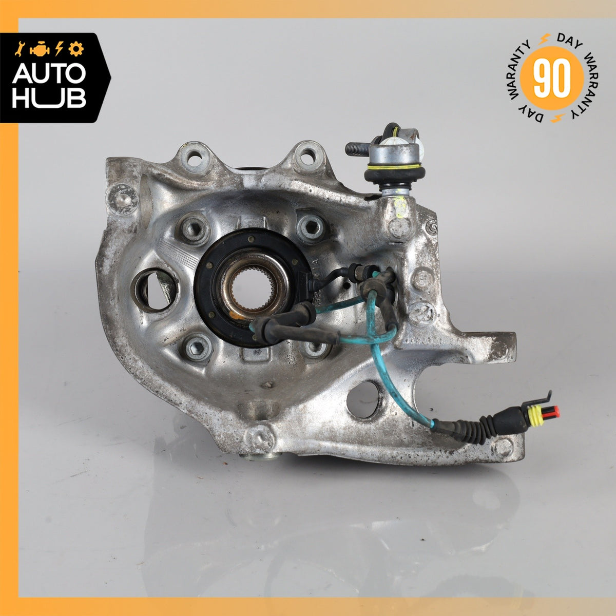 06-10 Maserati Quattroporte M139 Rear Left Side Spindle Knuckle Hub OEM 84k - photo 9